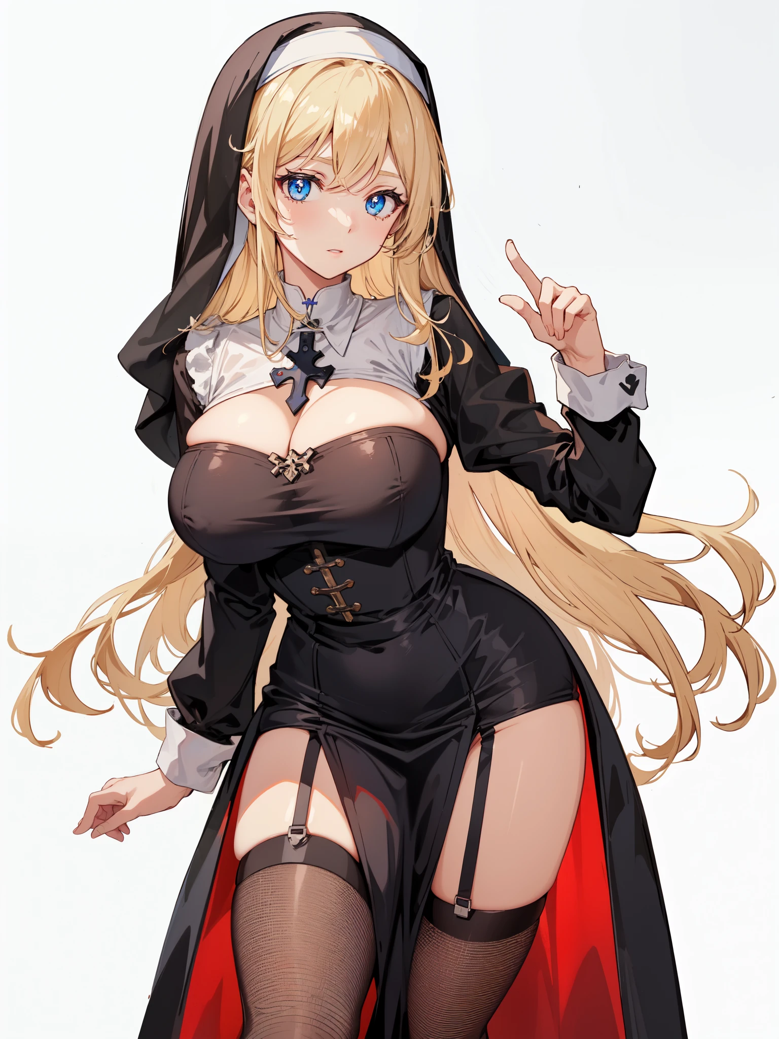 fix the hand, perfect hand,lewd nun