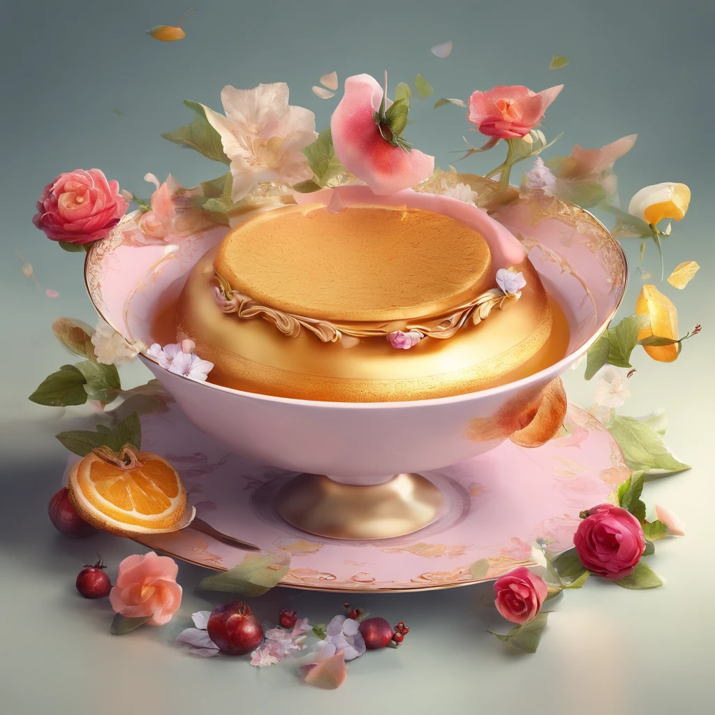 projected inset, Rococo style, hyper HD, masutepiece, ccurate, Super Detail, high details, awardwinning, High quality, 8K
（Close up of royal premium tea cup and whipped cream cake），（scoop，fresh flowers，Chocolate）（Perfect integration：1.37），Surrealist amazing food illustrations, amazing composition, Cooking Art Photography, Great food pictures, 3 Illustrations, Artwork Baking, cinema 4 d art, Authors：by Marie Bashkirtseff, made with photoshop, 3D Collage, 3 d epic illustrations, beeple. hyperphotorealism