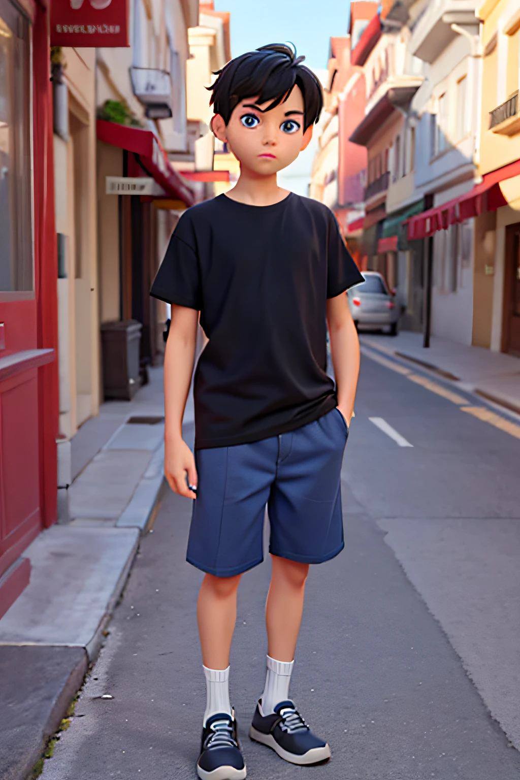 Boy withoud clothes
