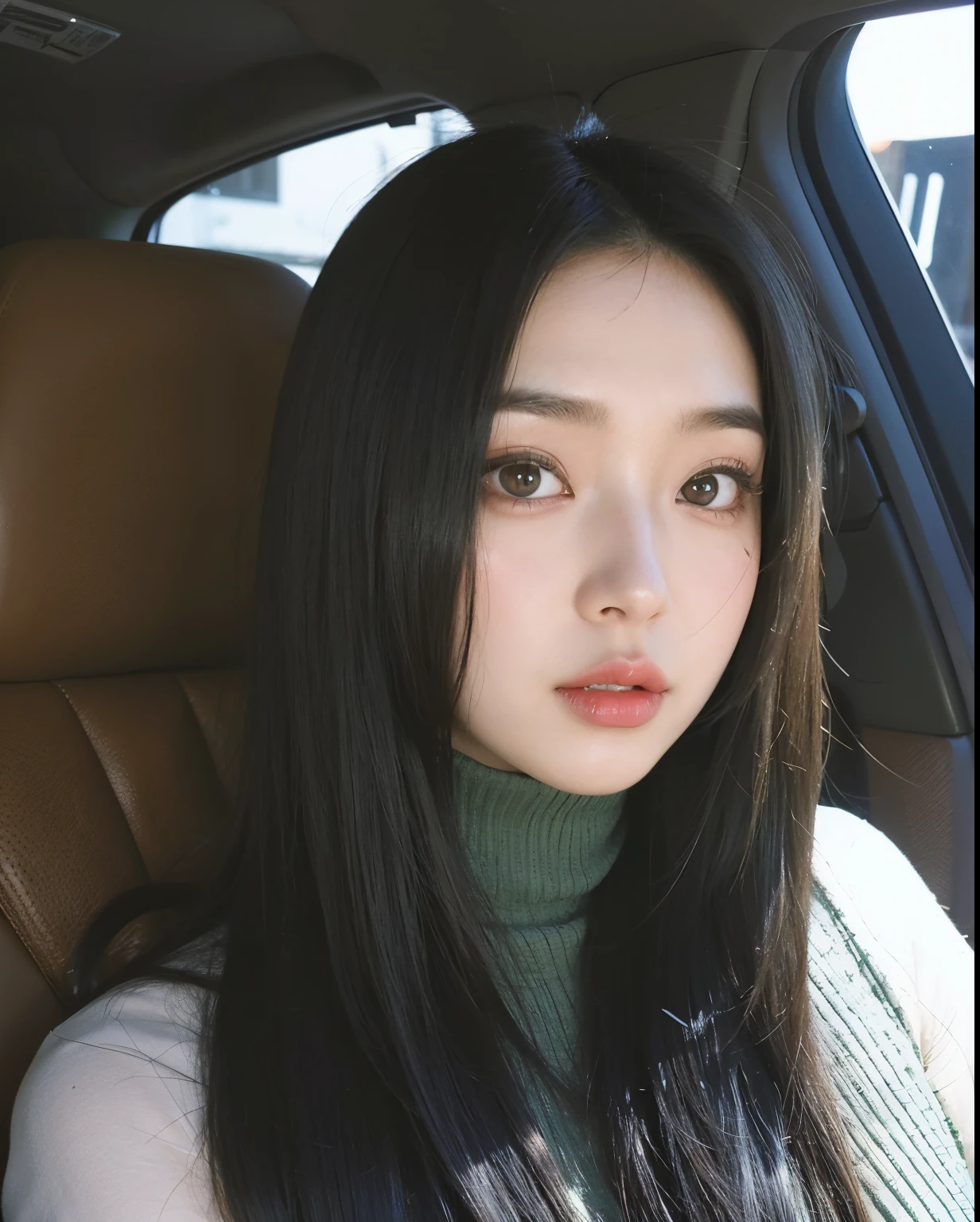 arafed woman with long black hair sitting in a car, dilraba dilmurat, ilya kuvshinov with long hair, kimi takemura, asian girl with long hair, wenfei ye, xintong chen, lulu chen, sui ishida with black hair, beautiful asian girl, korean girl, ulzzang, xision wu