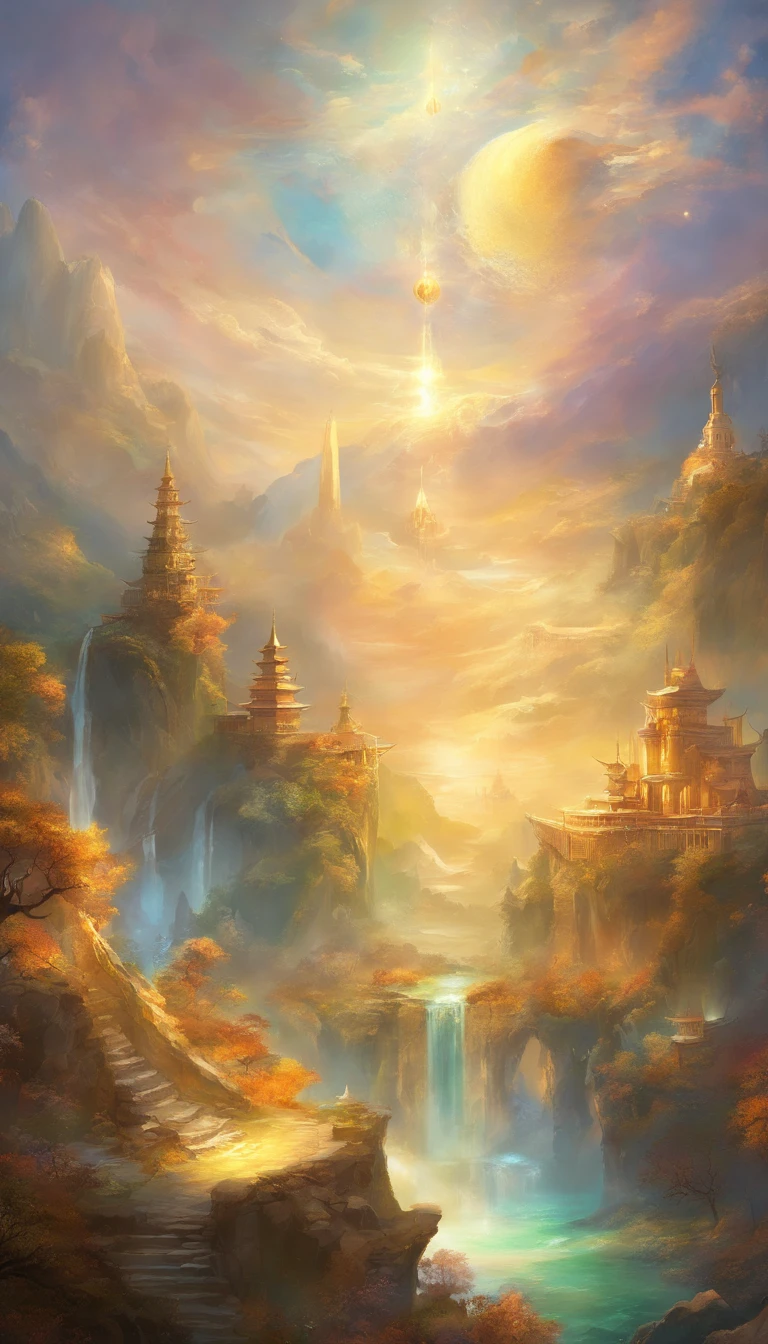 Fantastical、fengxi、gold、Good luck art