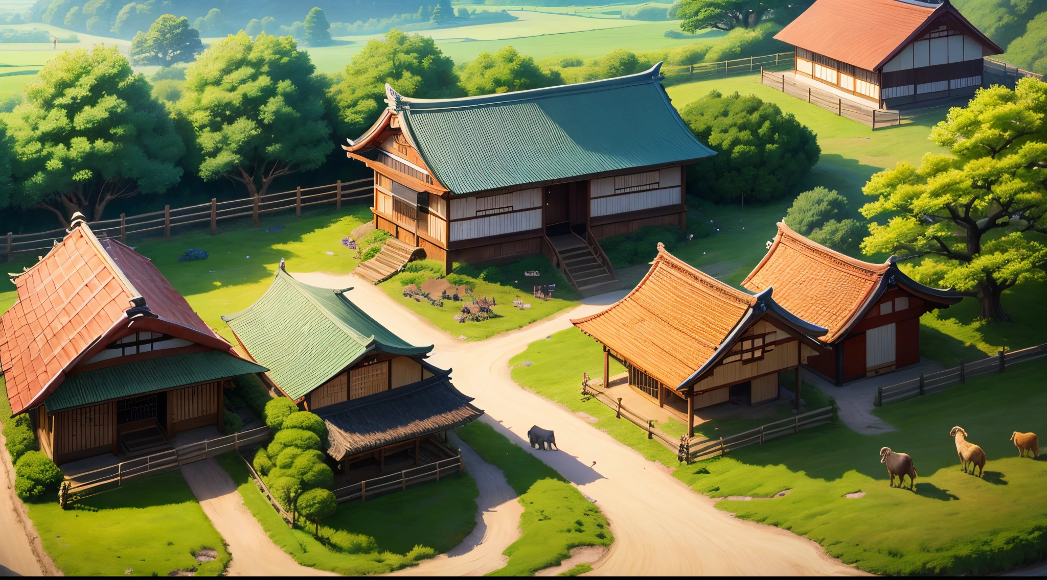 I built a zoo in the Japanese countryside.