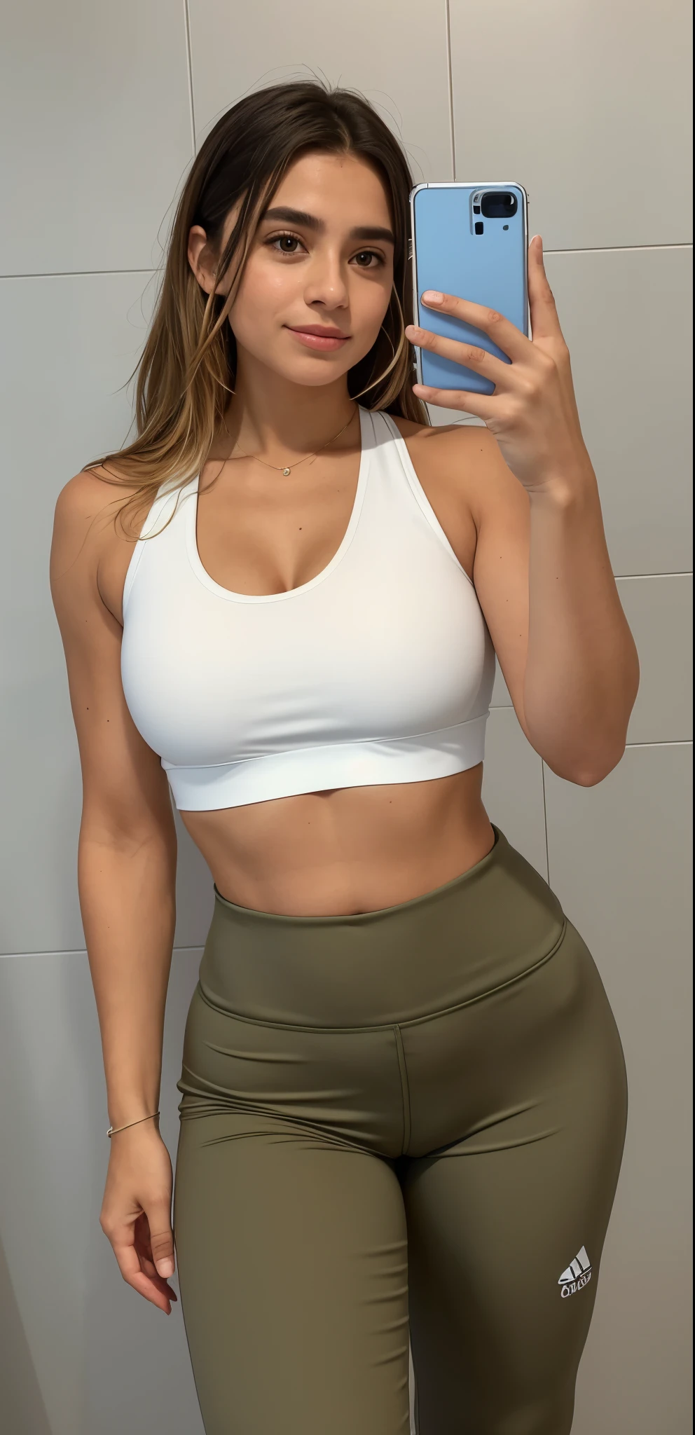 arafa woman in white bra and green shorts posing for a photo, foto fit, 2 Modelo feminina de 4 anos, physical : tinyest midriff ever, Encaixe figura delicada, perto de um magro, Corpo Perfeito, corpo atraente, corpo sensual com barriga sexy, tinyest midriff ever, corpo sexy