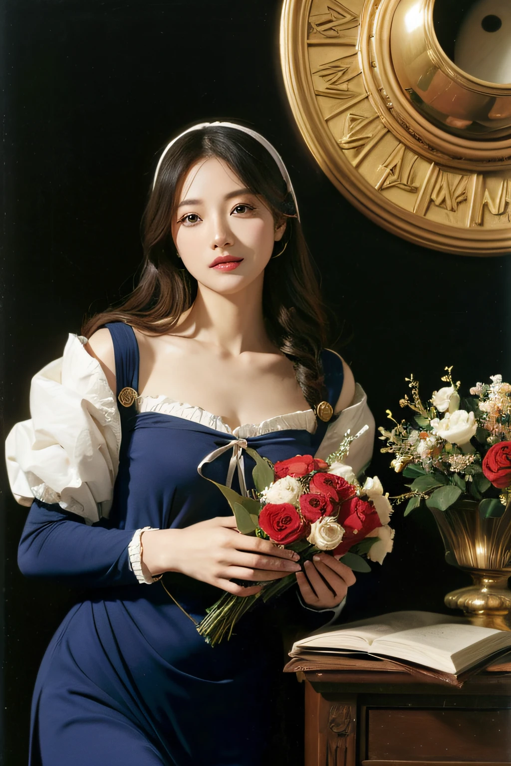 Geometry,astronault,quantum mechanics,Math,Astronomical machines,space astronaut. Roses in a vase. fruits,Big Tits,Goofy smile. Ancient Greek costumes, Paintings by Sandro Botticelli. Costume with extended shoulders,Full smile,Caravaggio's chiaroscuro,Cute smile,Expression of ecstasy,Sexy