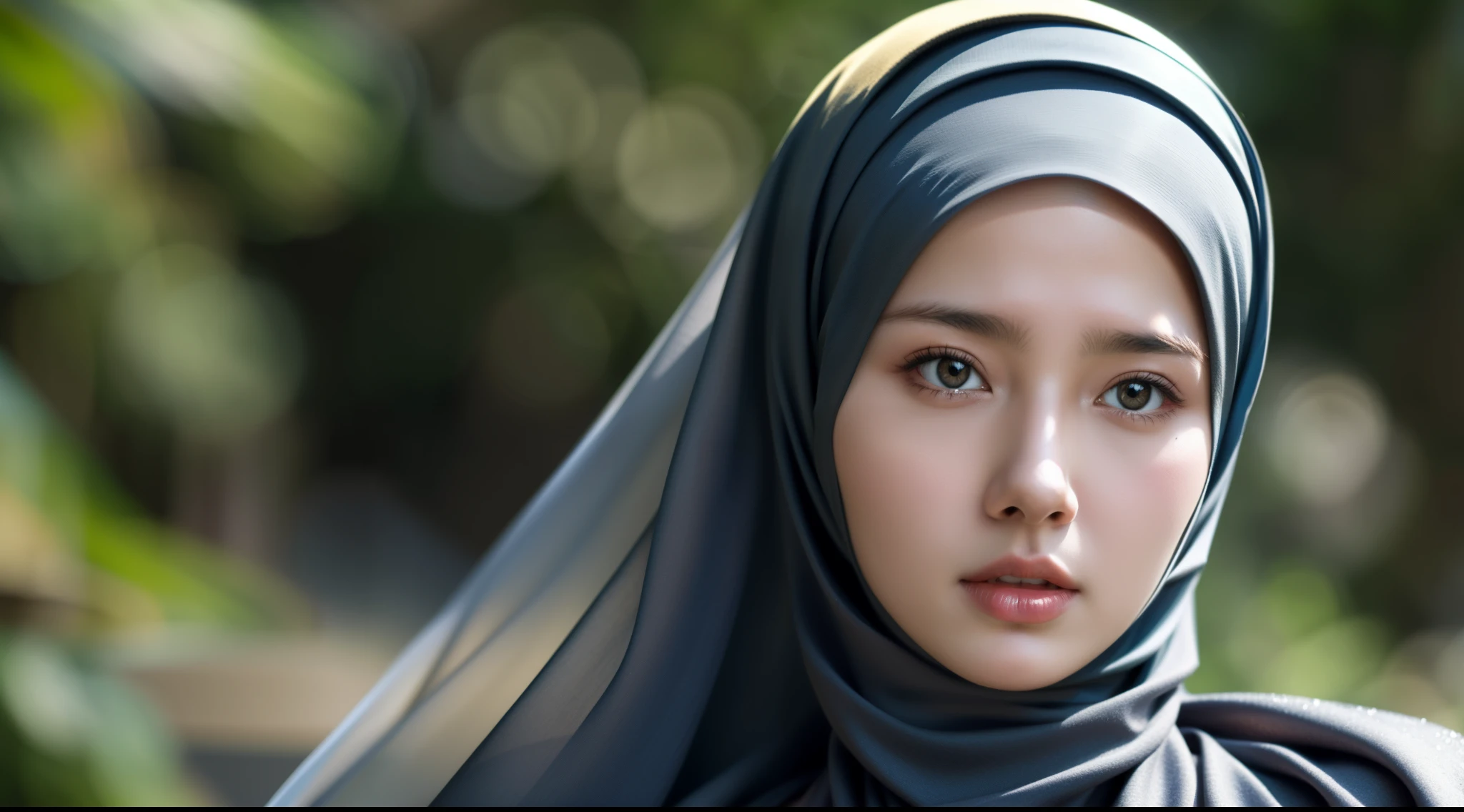 best quality, masterpiece, highres, (moslem female dress:1.4), necklace, Beautiful face, (upon body:1.37), tyndall effect, photorealistic, dark studio, rim lighting, two tone lighting, 8k uhd, dslr, soft lighting, high quality, volumetric lighting, candid, Photograph, high resolution, 4k, 8k, Bokeh, (hyperrealistic girl), (illustration), (high resolution), (extremely detailed), (best illustration), (beautiful detailed eyes), (best quality), (ultra-detailed), (masterpiece), (wallpaper), (photorealistic), (natural light), (rim lighting), (detailed face), (high detailed realistic skin texture), (anatomically correct), (solo), (1 girl), (heterochromic eyes), (detailed eyes), (sparkling eyes), (long legs), (dynamic pose), (concentrated expression), (wearing hijab:1.4), (moslem headscarf:1.37), reading glasses.