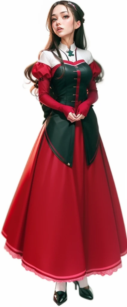Works of masters,best images quality,nurse woman,student clothes,over knee socks,high-heels,Raised sexy,plum,Lace