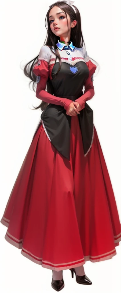 Works of masters,best images quality,nurse woman,student clothes,over knee socks,high-heels,Raised sexy,plum,Lace