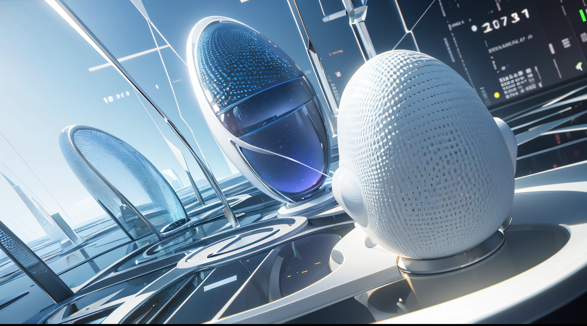 Engaging 3D visualization featuring stunning graphs、glinting