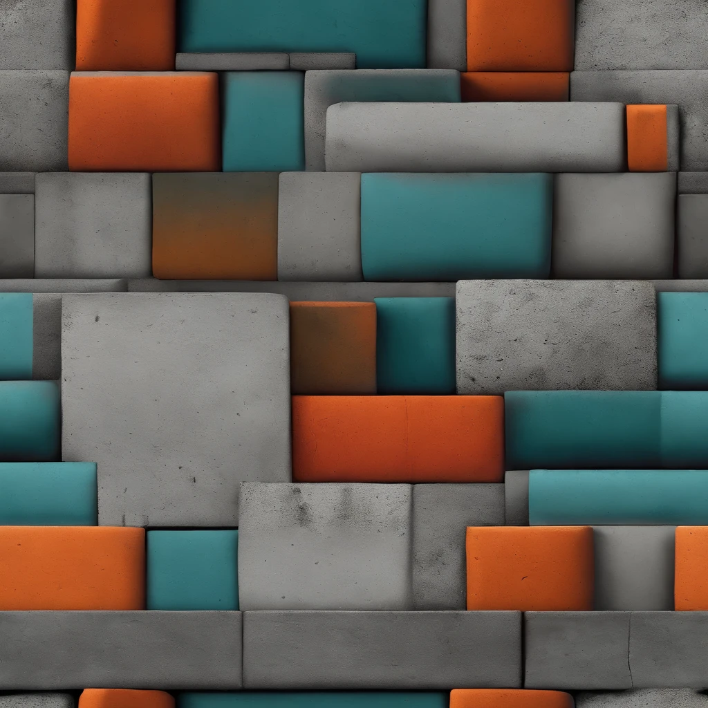 concrete, Realistic，seamless pattern