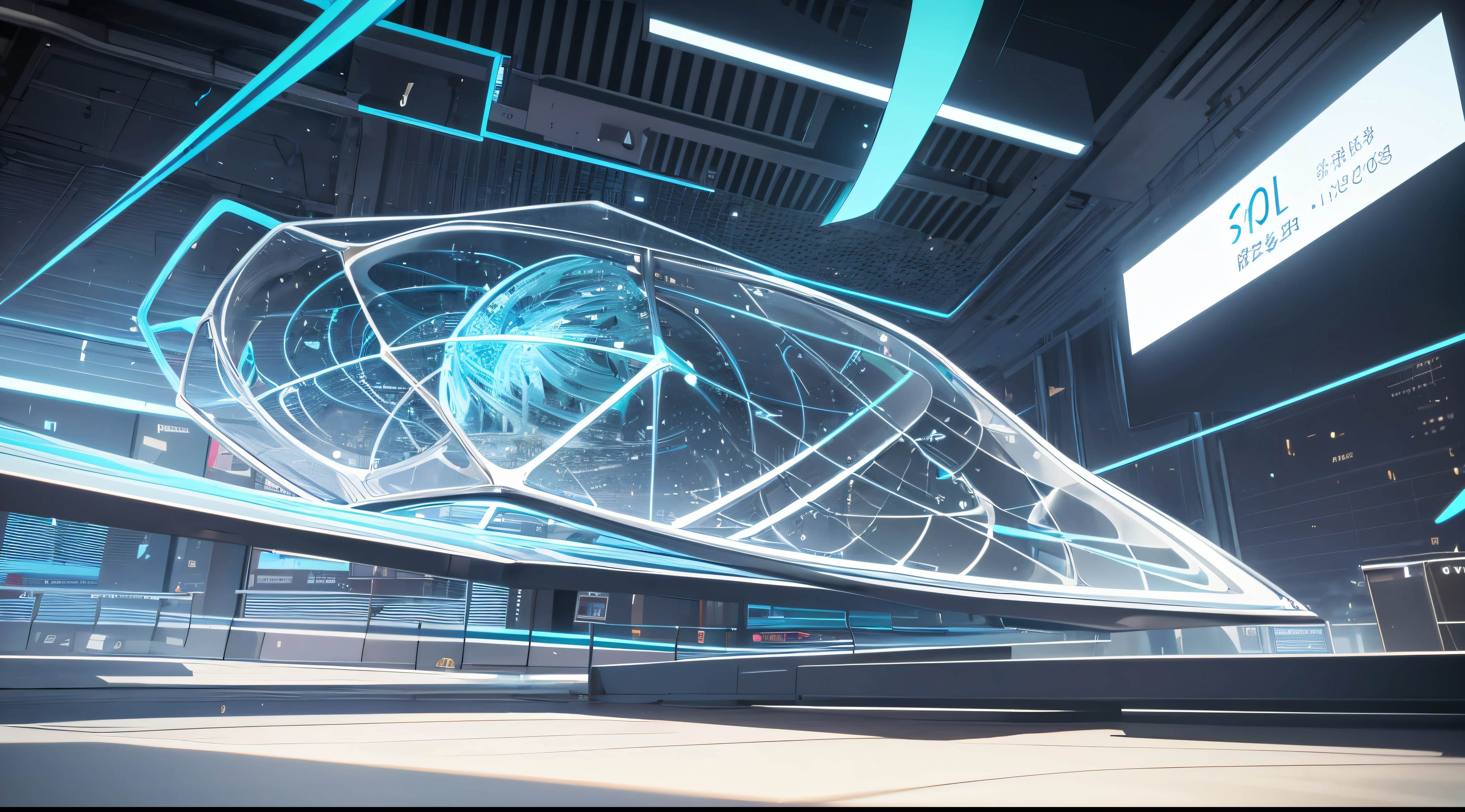 Engaging 3D visualization featuring stunning graphs、glinting