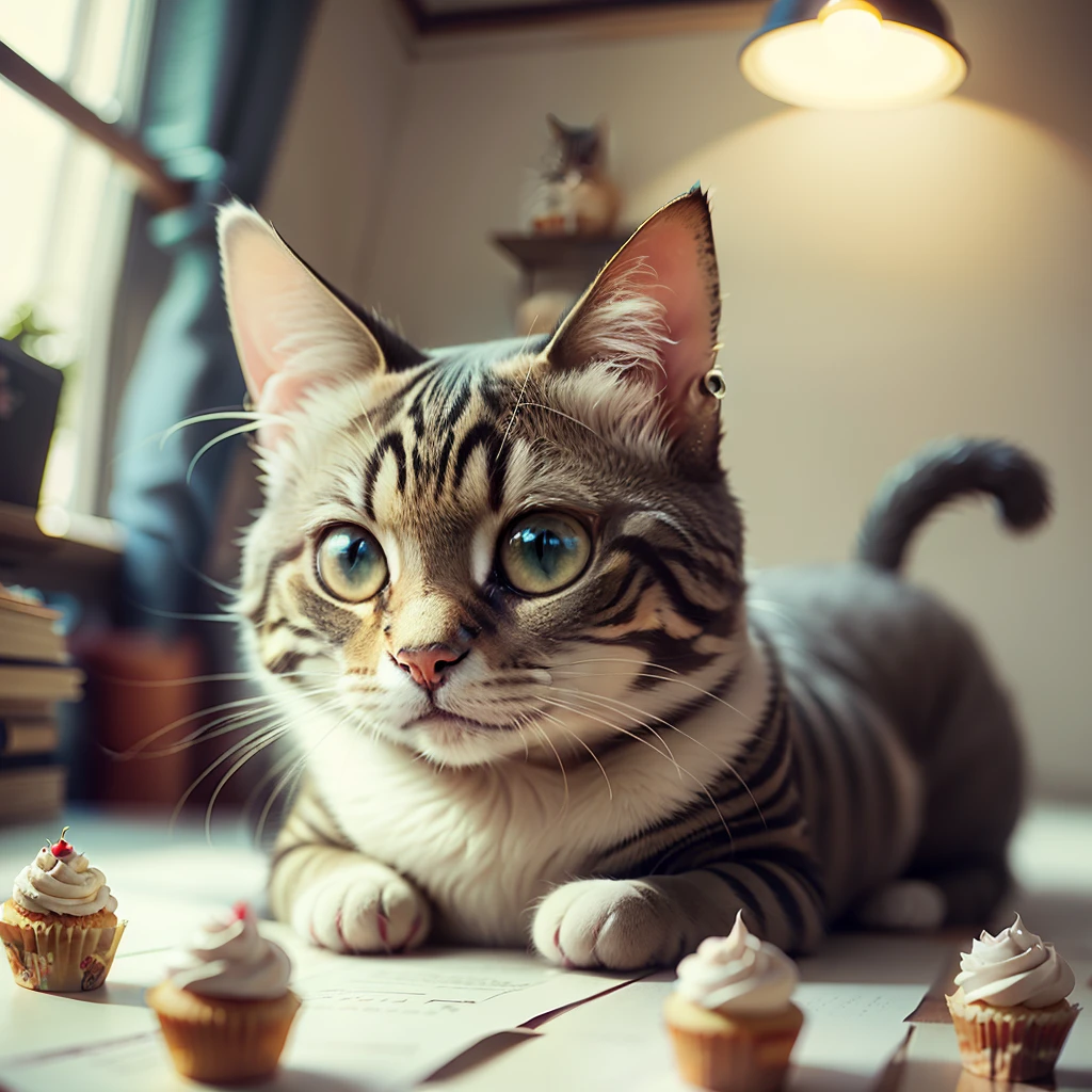 a cupcake like a cat --auto --s2
