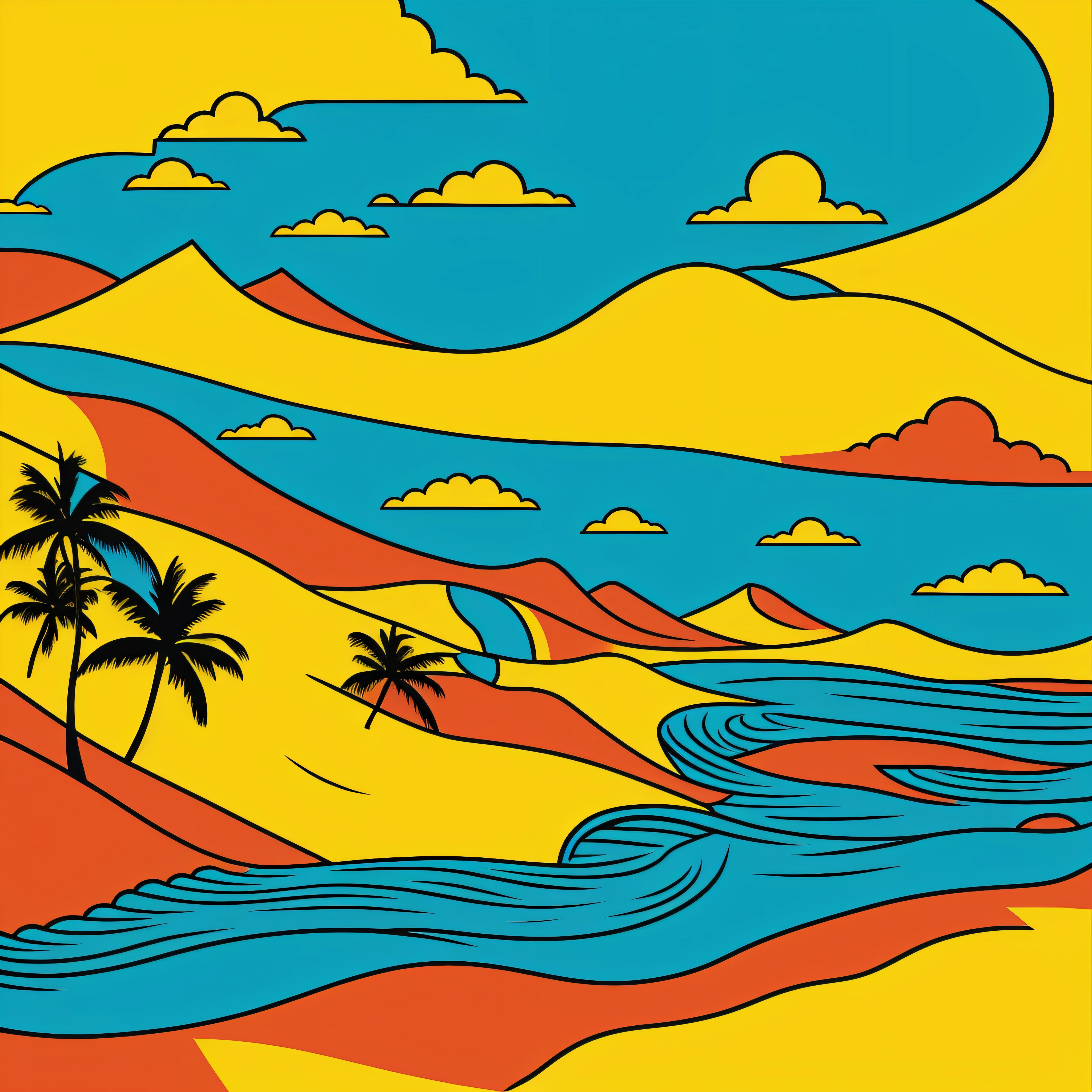 pop-art　hawaii