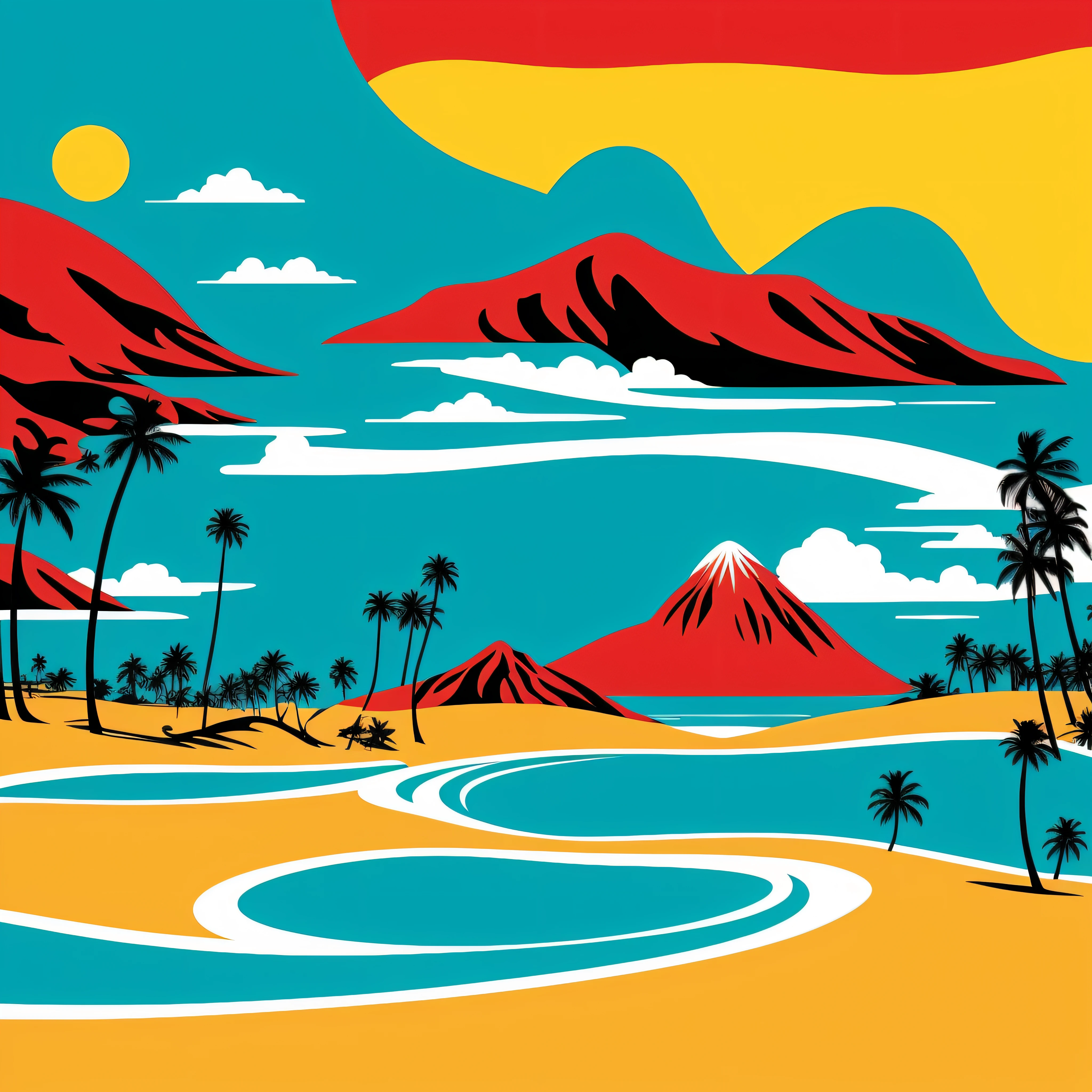 pop-art　hawaii