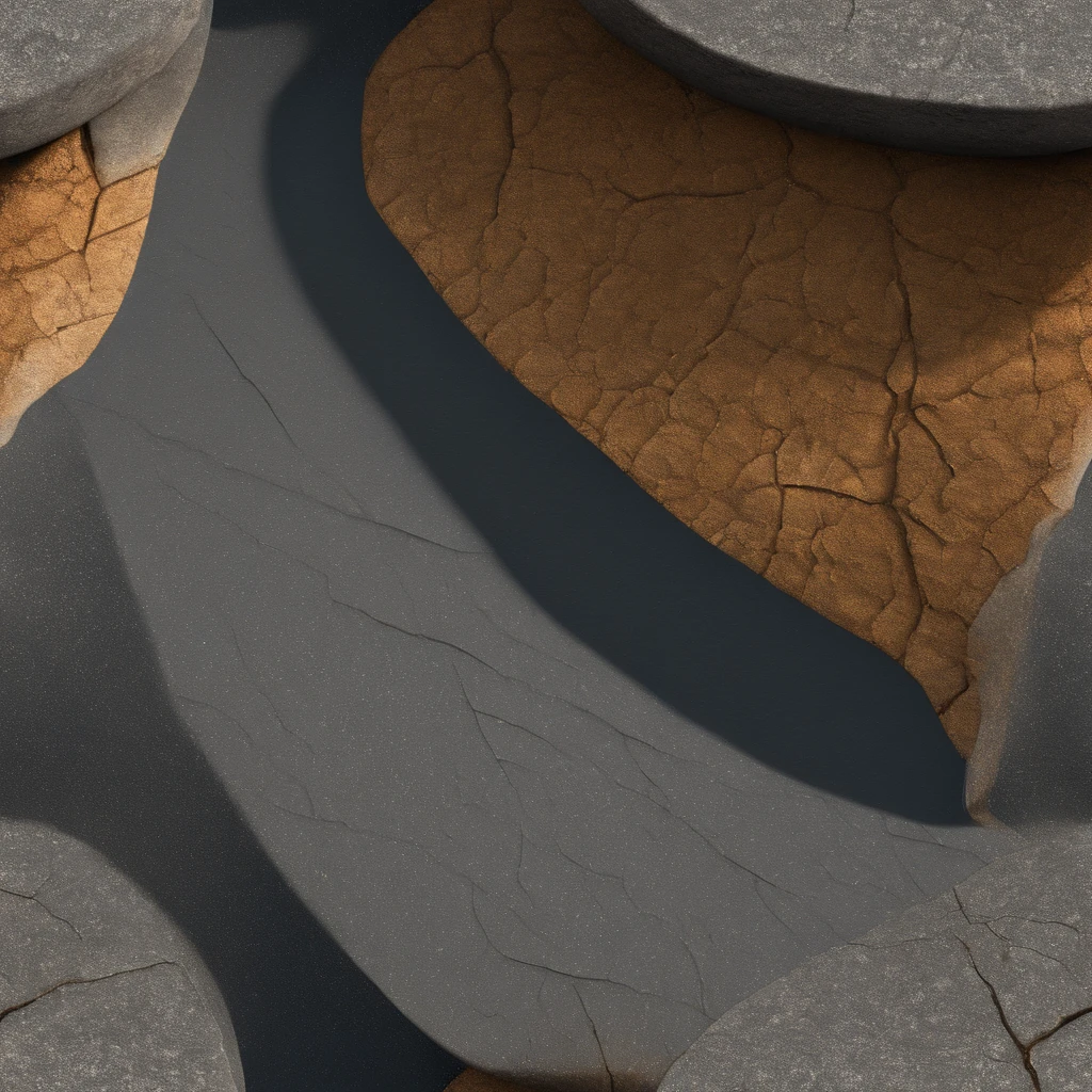 (best quality,4k,8k,highres,masterpiece:1.2),ultra-detailed,(realistic,photorealistic,photo-realistic:1.37), asphalt texture,seamless pattern,gray,subtle variations,smooth surface,highlights and shadows,three-dimensional effect,texture fidelity,cracks and imperfections,impressive resolution,wear and tear,weathered appearance,organic patterns,industrial aesthetics,sharp edges,long-lasting durability,fine grain details,architectural elements,engraved marks,urban landscape,vivid colors,subtle color variations,balance of light and shadow,minimalist style,understated beauty.