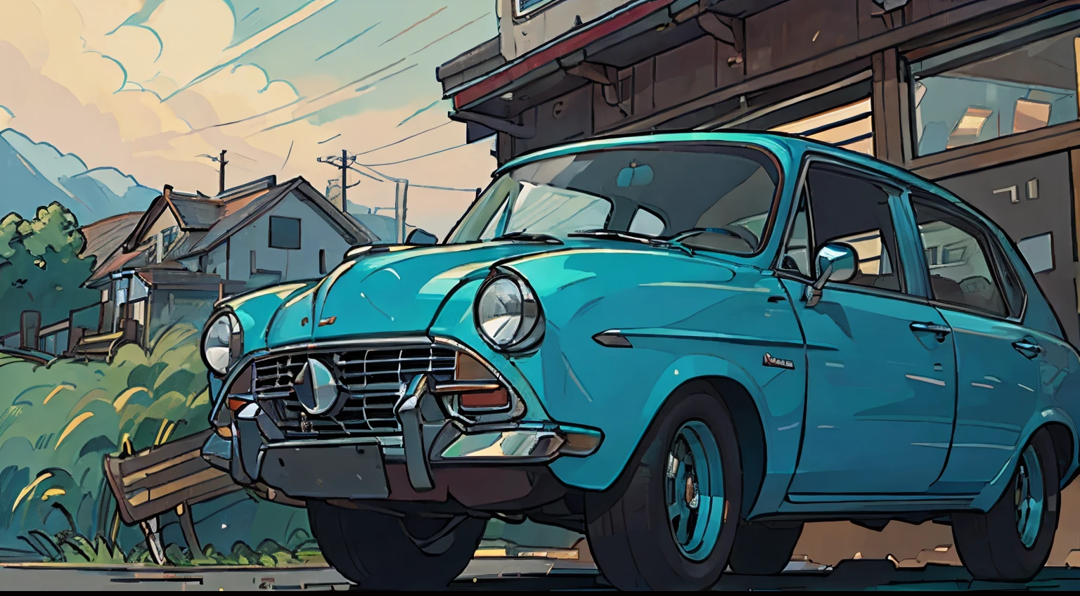 motor car、Outside view