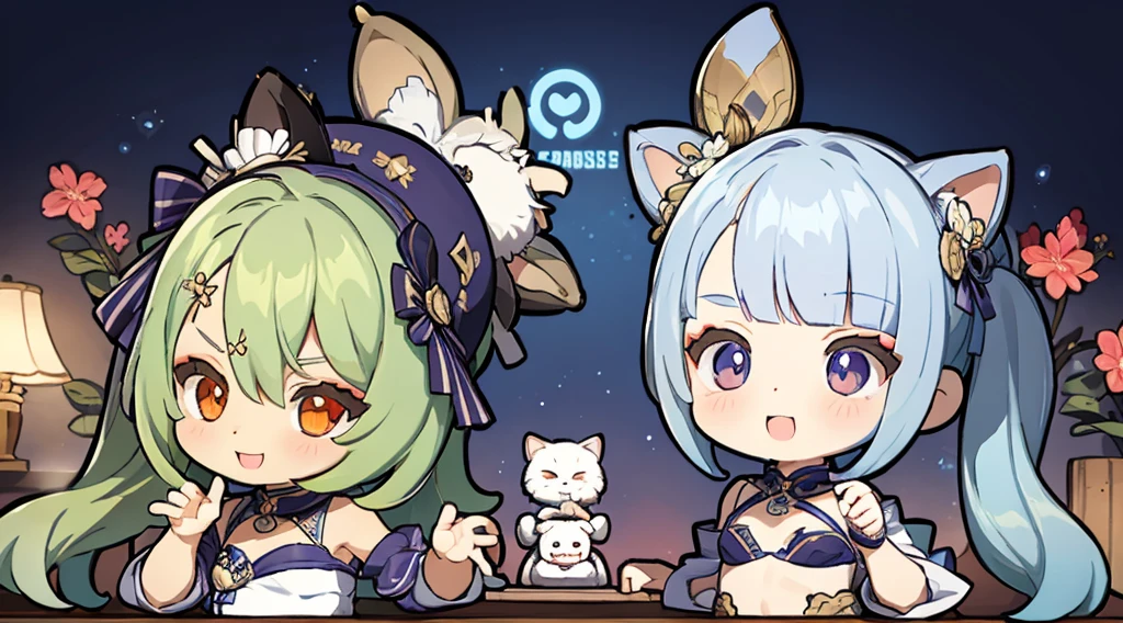 chibi, upper body, big head, angry, character traits