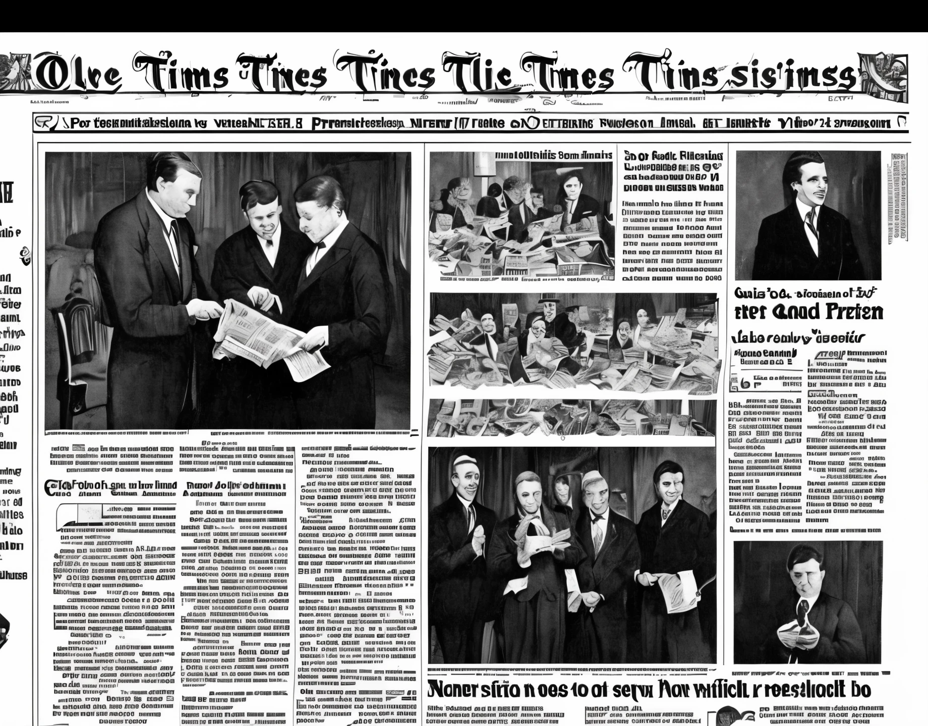 old times president scandal newspaper