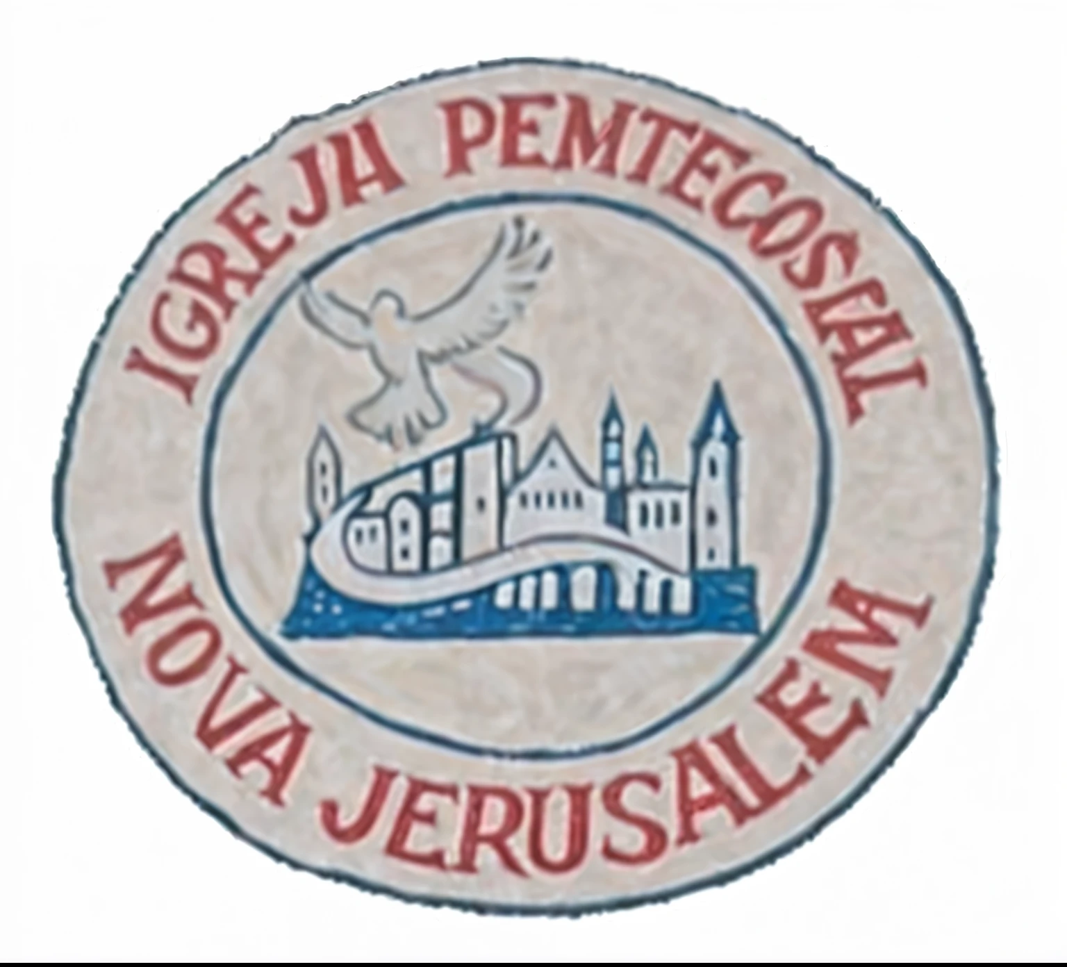 AI must create a logo for the 'New Jerusalem' church based on the church's name. The logo must reflect spirituality and the connection with the New Jerusalem. Here are the desired features:
Cores Principais: Utilize tons de azul, branco e preto.
Formato Circular: O logotipo deve ter um formato circular, simbolizando a unidade e continuidade.
Elementos Representativos:
a. Pomba Voando: Inclua a imagem de uma pomba voando, representing the Holy Spirit and peace.
b. Castelo ou Fortaleza: Integrate a stylized representation of a castle or fortress, symbolizing the New Jerusalem as a fortified city.
Nome da Igreja: Incorporate the name 'New Jerusalem' into the logo in a clear and legible way.
Simplicity and elegance: Prioritize a simple and elegant design to ensure easy identification and application in different contexts.
AI must create a cohesive visual representation that conveys the spiritual identity of the 'New Jerusalem' church."
If you want any modifications or additions, por favor, let me know to adjust the prompt as per your preference.