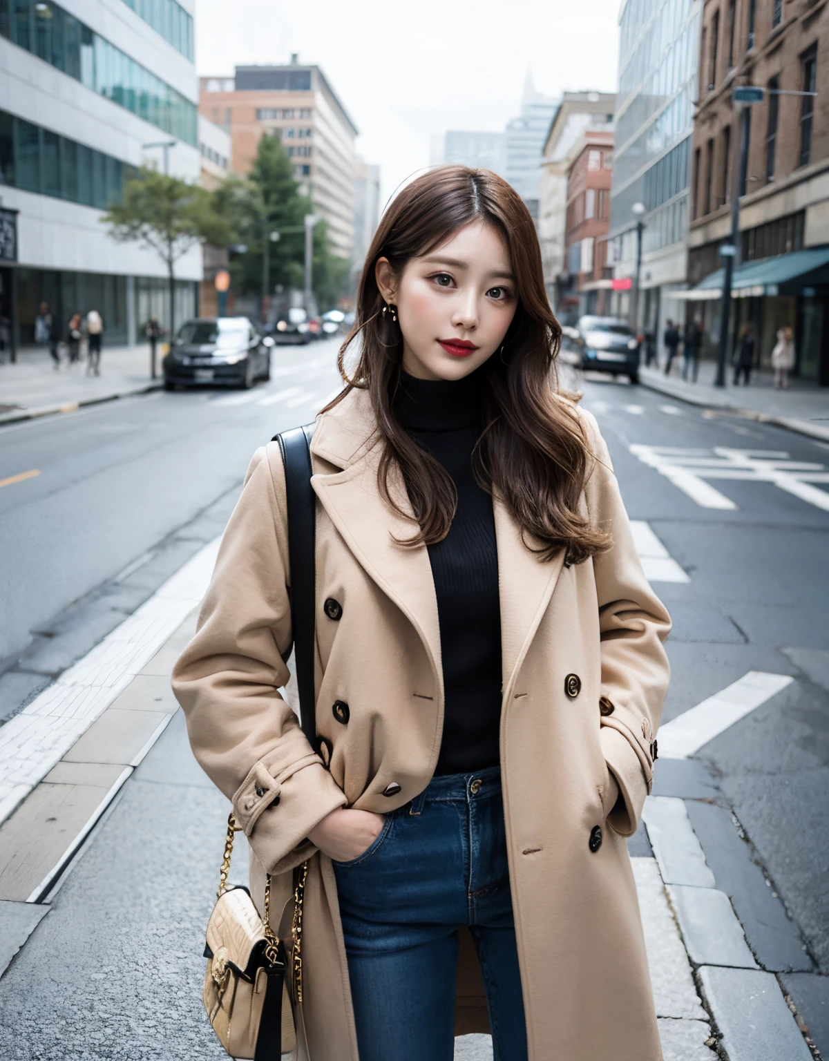 28 year old　coat　full bodyesbian　the whole　modeled