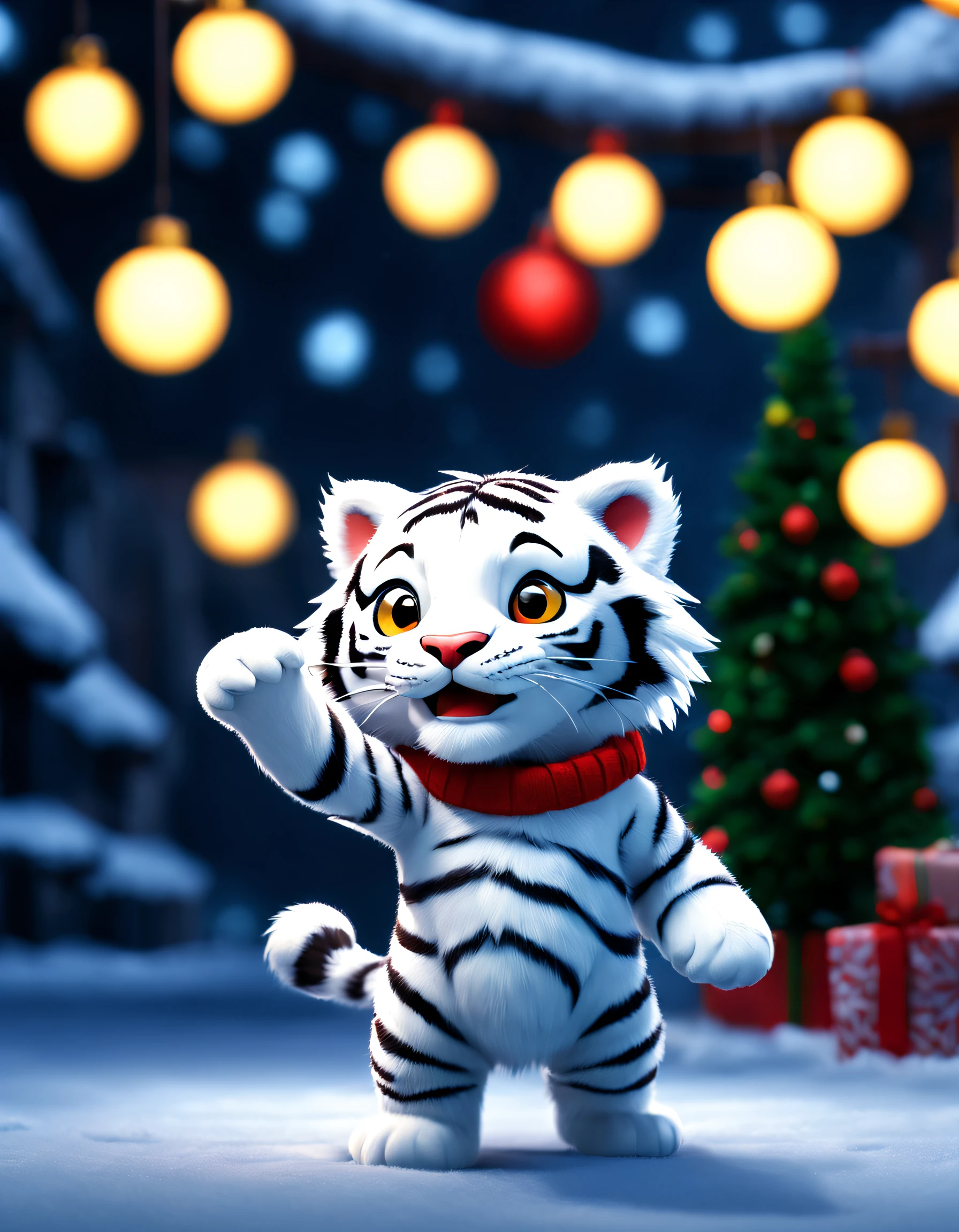 Product design，Poster design，（Little White Tiger Creative Mountaineering Watch），