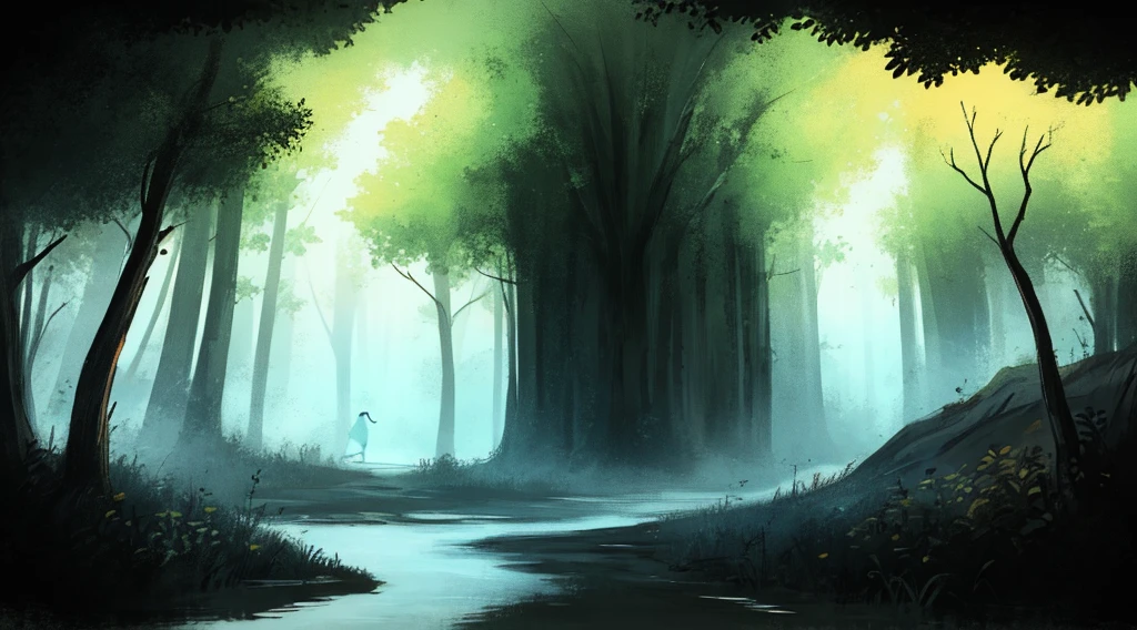 illustartion, animated film, Soothing tones, Soothing colours, The sound of silence,