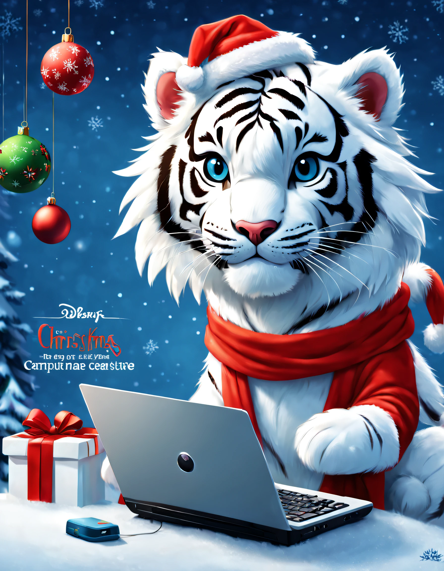 Product design，Poster design，（Little White Tiger Creative Mountaineering Watch），