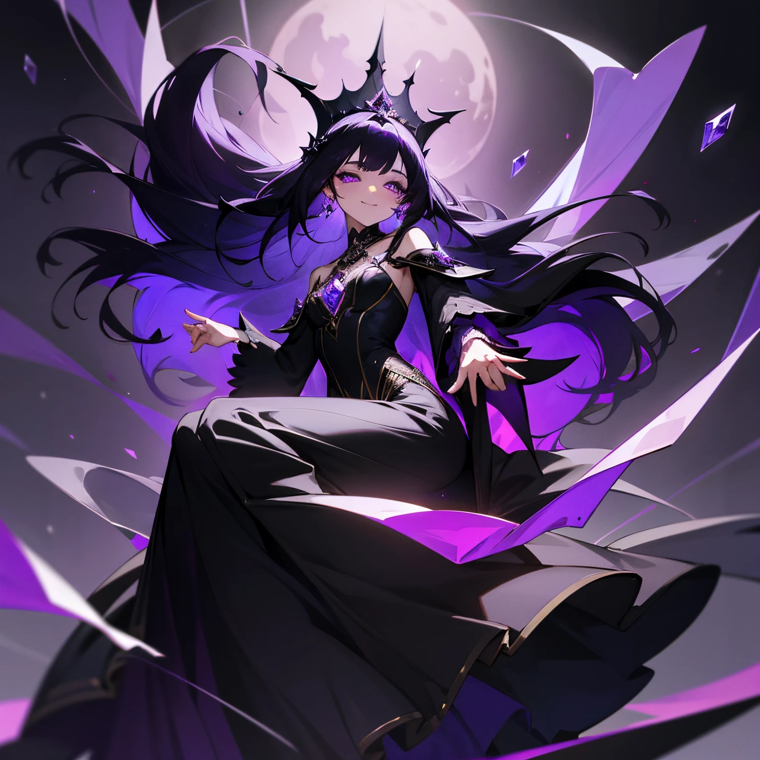 HD, Acura, Anime Girl, Beautiful Anime Girl Squat, Anime Girl Squat, Brunette Mage, Seductive Anime Girl, Albedo in Overlord, Kitagawa Marin Doujin Art, Albedo in Anime Overlord, Long Hair Anime Girl, Anime Full Body Illustration, Guvitz, Little Curve Lori