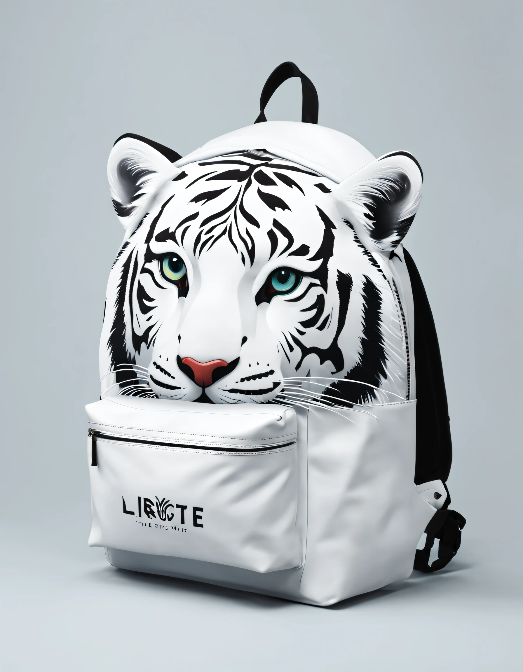 Product design,Poster design,(little white tiger backpack),