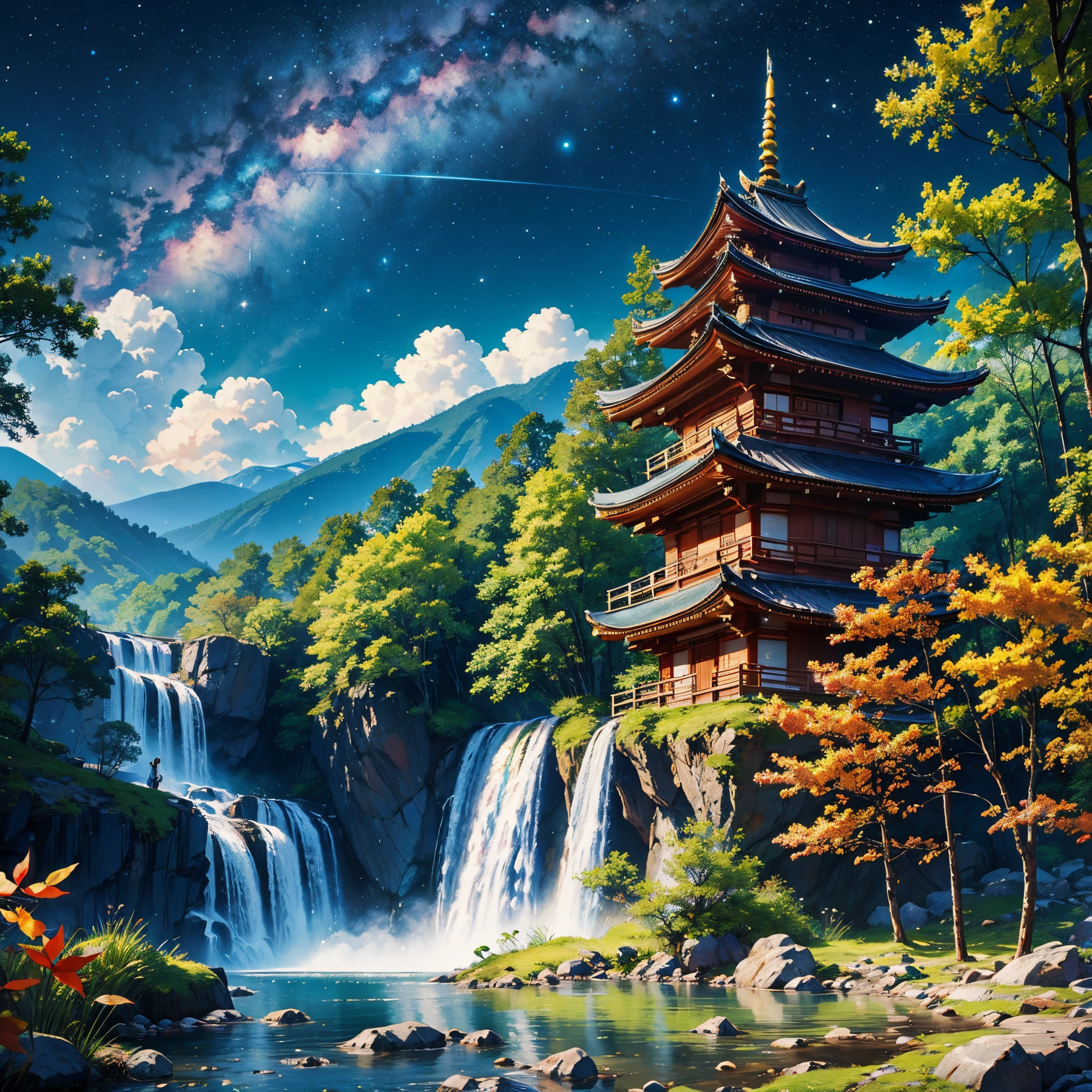 milkyway、starrysky、nigh sky、mont