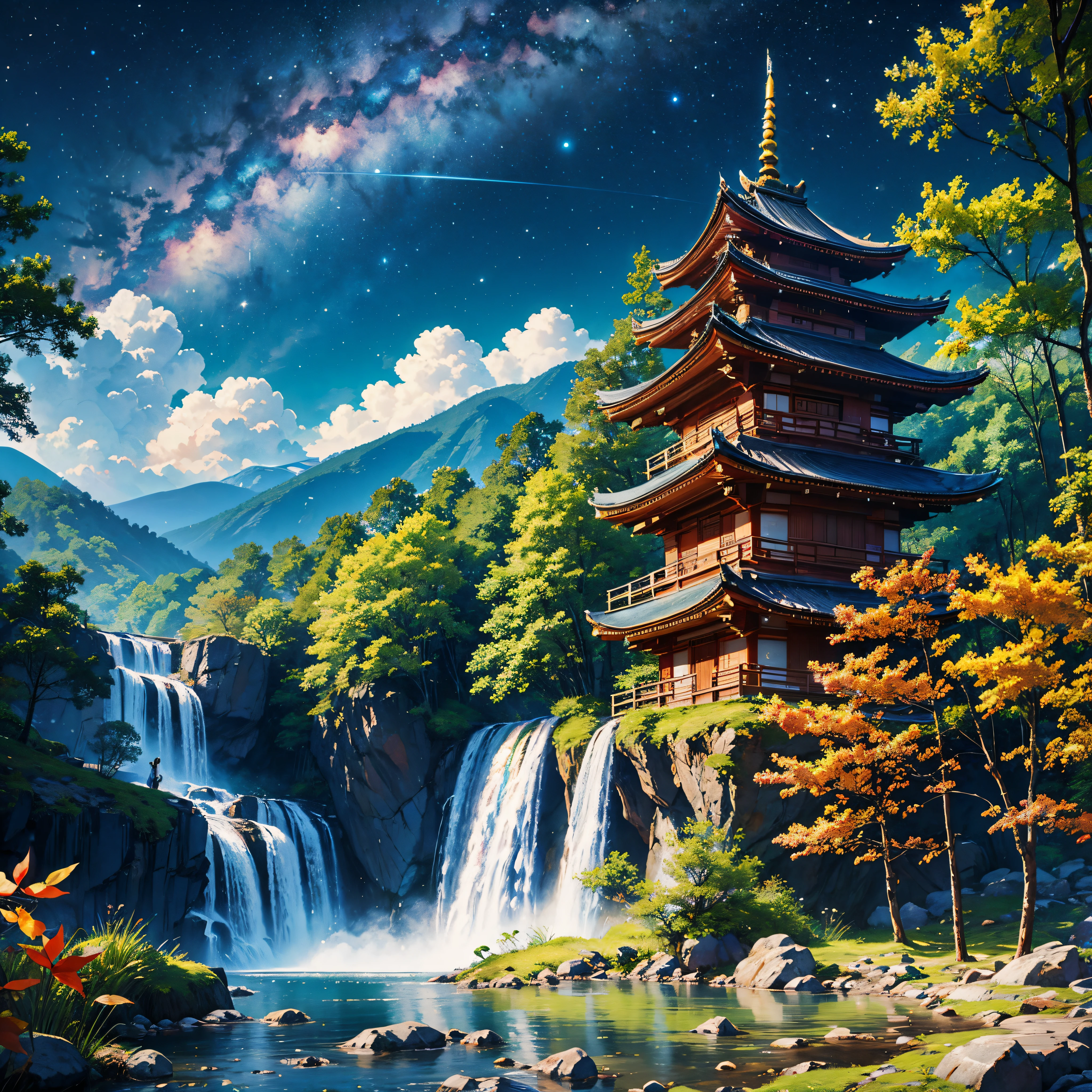 milkyway、starrysky、nigh sky、mont