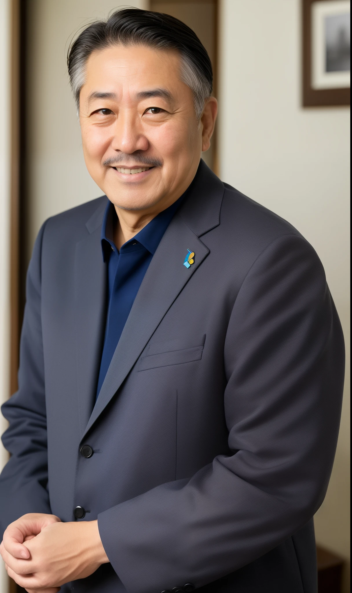 Best Quality, 超A high resolution, (Photorealistic:1.4),Japanese 50 year old uncle、salaryman