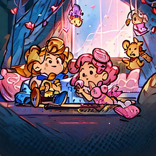 Pink Pangolins shot arcade by Kim Sujeong and Min Geon Rogan
