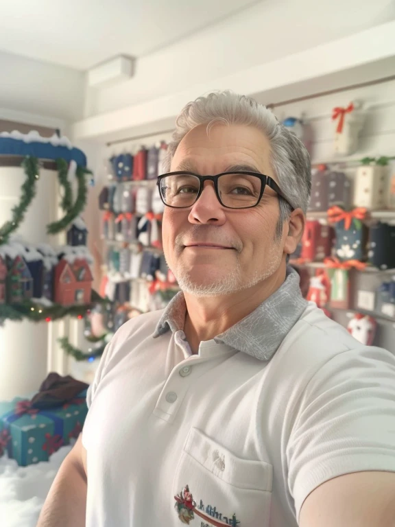 Vila de neve durante o inverno. Christmas decorations, homem pixar, disney com vestes natalina, anoite