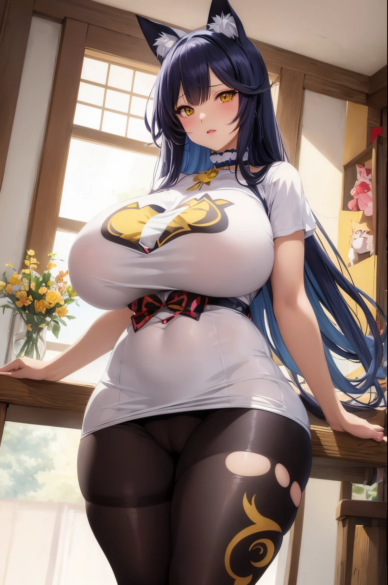 anime - style image of a woman in a cat outfit posing for a picture, seductive anime girl, trending on artstation pixiv, extremely detailed artgerm, top rated on pixiv, anime moe artstyle, beautiful anime catgirl, pixiv 3dcg, ecchi anime style, marin kitagawa fanart, very beautiful anime cat girl, popular on pixiv