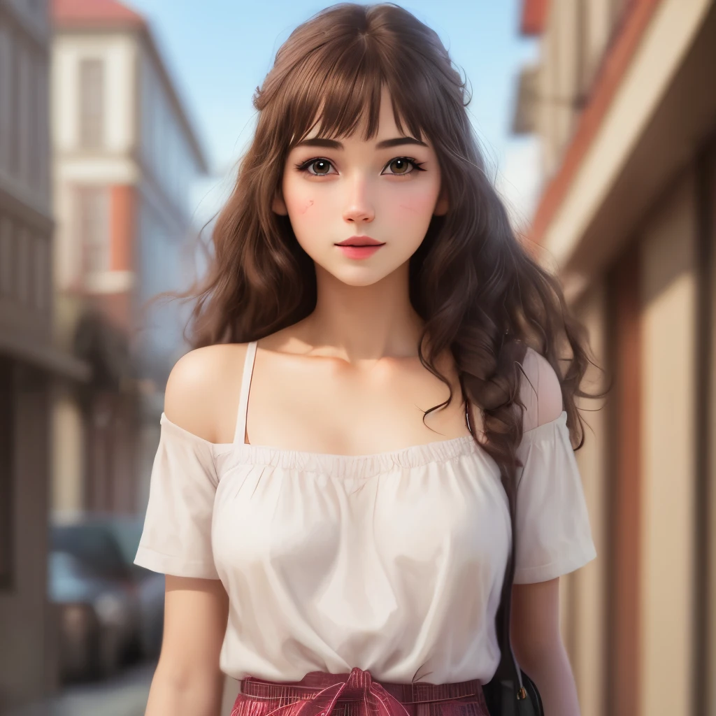 Realistic girl