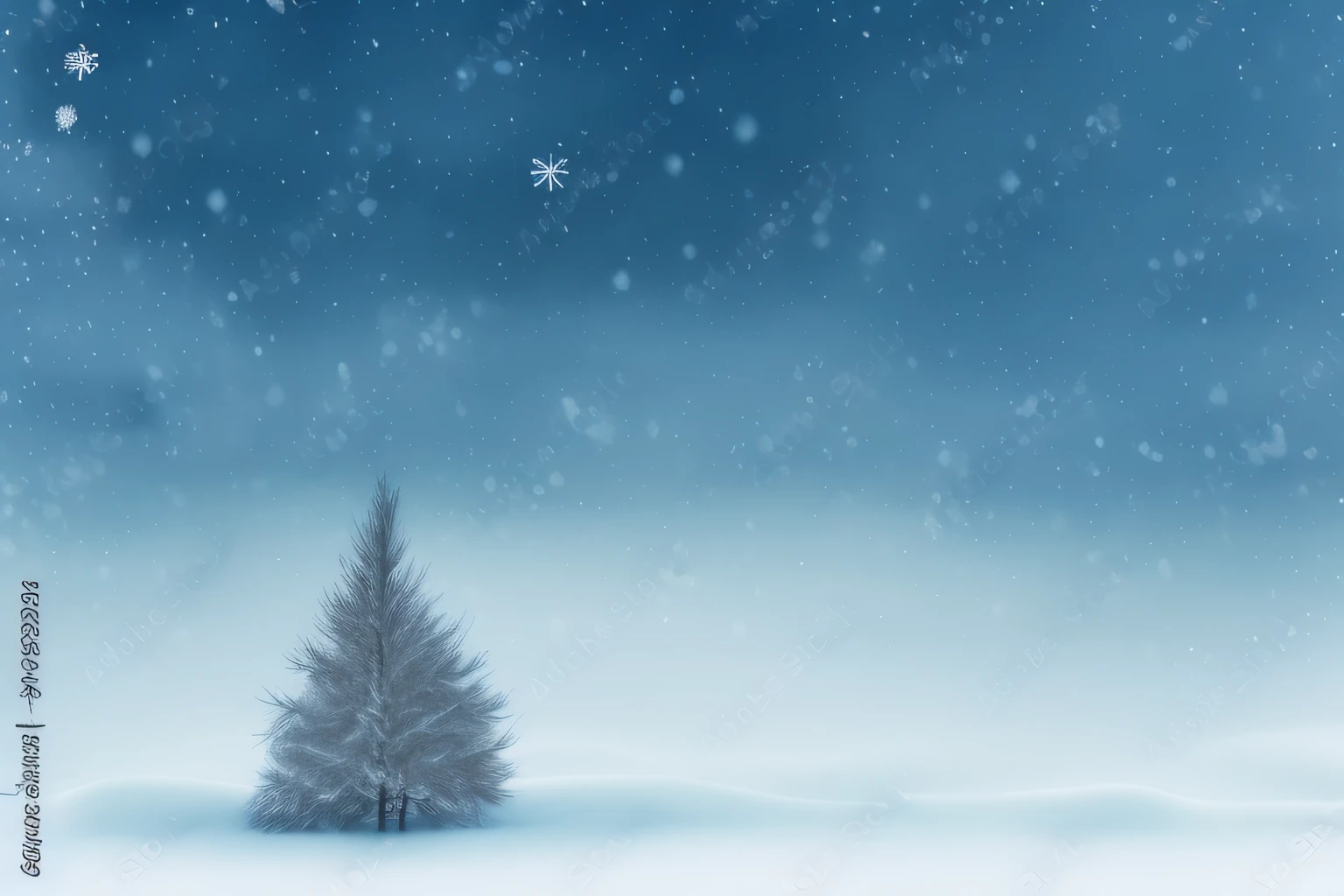 there is a snow covered tree in the middle of a snowy field, snowy background, snowy winter christmas night, snowy winter scene, winter scene fantasy, snow landscape background, mystic winter landscape, winter scene, snow scene, beautiful snowy landscape, christmas tree, snow landscape, snowy landscape, winter snow, winter landscape, winter night, wintery scene, surreal frozen landscape, snowstorm
