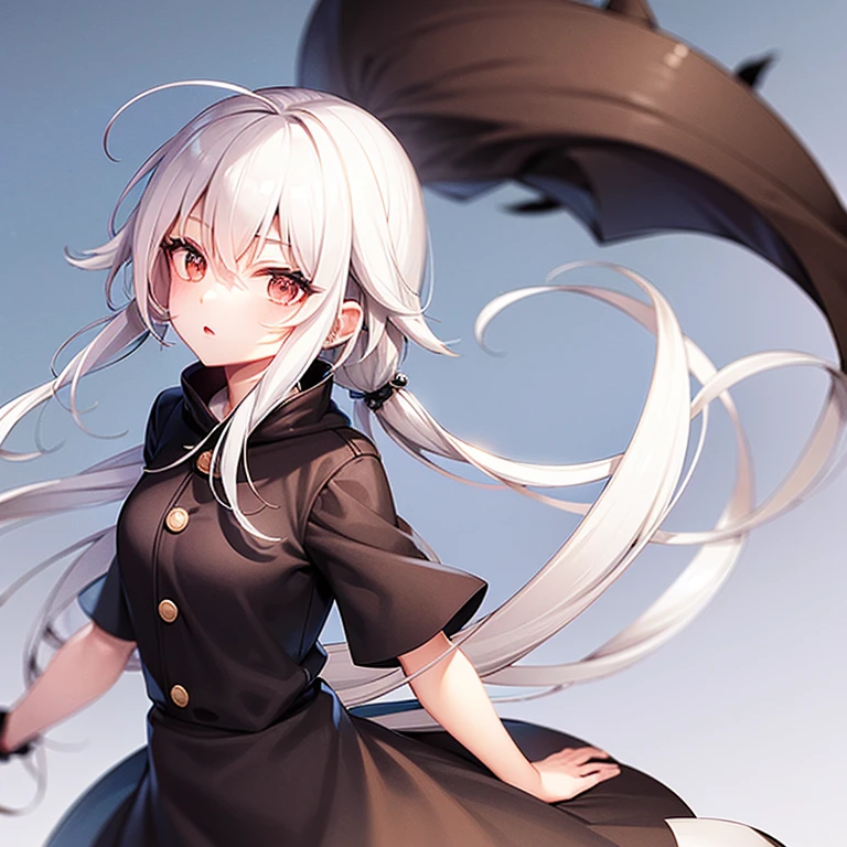 Anime, Kizi, White hair