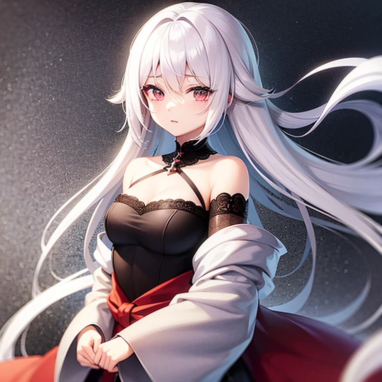 1 girl, Medium , Starry Eyes, (8K, original photo, High sensitivity, best quality, masterpiece, Ultra High resolution, realism: 1.25), blush, (Very Detailed CG Unity 8K Wallpaper, best quality, High resolution: 1.2), (Extremists_detailed, Ultra high quality: 1.2), Perfect lighting, Unique, (1 girl: 1.4), (pretty girl: 1.2), Unreal Engine, Side Light, white hair, Fox ears, Purple Eyes, perfect face, detailed臉部, Perfect body, beautiful eyes, pretty face, (Bright skin: 1.4), Idol, (whole body), Red T-shirt, transparent,