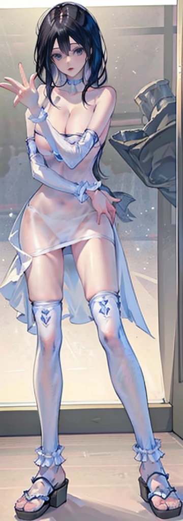 ((Above the shoulder,facial closeups)), Bigboobs, looking at viewert, ultra-realistic realism, japanese manga, Standing Picture, angle of view, foreshortening, foreshortening, 8K, super detailing,All women have big breasts,Endless realism, cellshading,,character sheets, reference sheet, Standing Picture, 8K, super detailing, 1080p, Women's HD,femele, 16k, A high resolution, Best quality, high high quality, Anatomically correct, tmasterpiece, Acura, hyper HD,as elegant as a swan,unreal-engine, Ghibli-style colors, japanese manga, Standing Picture, angle of view,battle armor,ssee-through,Lace skirt,sliver long hair,eBlue eyes,Sexy big breasts,Transparent tulle clothes
