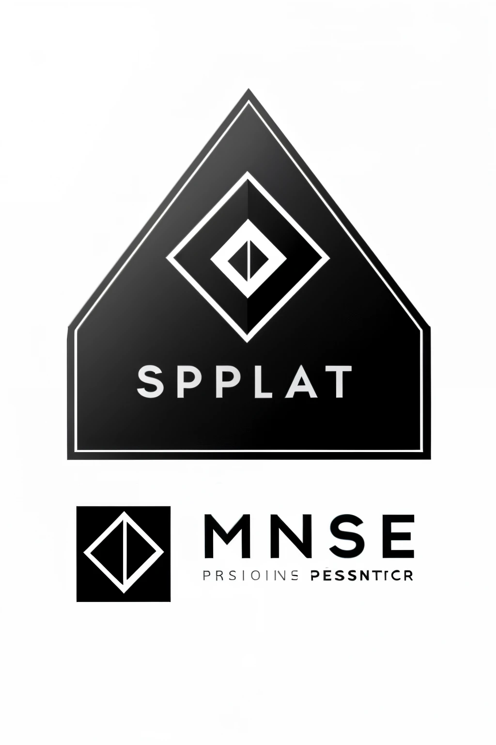 Minimalst logo design for an online agency specializing in graphic design with professional design that is both eye catching and innovative