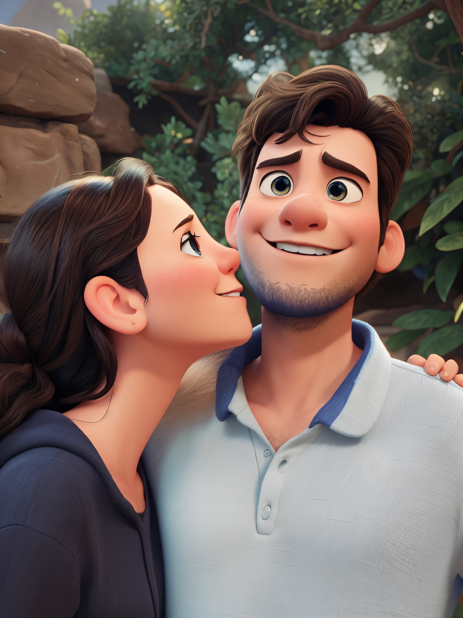 Realistic Disney pixar animation effect