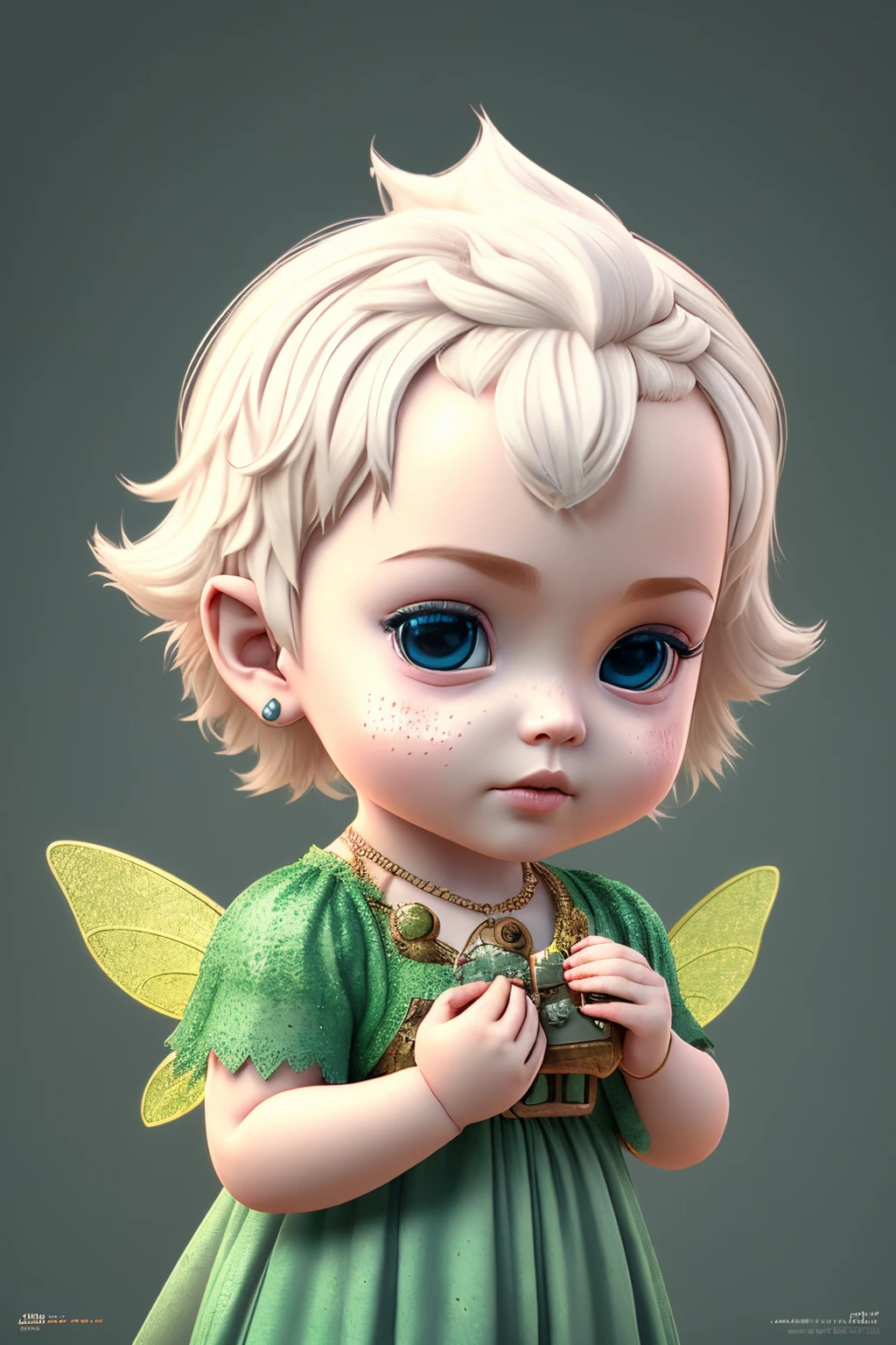 (cbzbb:1.25), portrait of cutest fairy illustration, artstation, CGI_Animation,