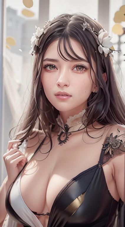 Taille haute Portrait d’une belle femme caucasienne exotique portant des vêtements à la mode sur une plage, visage détaillé parfait, yeux noisette symétriques détaillés avec iris circulaire, réaliste, superbe photographie réaliste, rendu 3D, rendu d’octane, détaillé complexe, cinématographique, tendance sur artstation, isométrique, photo de couverture hipereallistic centrée, génial en couleur, dessiné à la main, sombre, graveleux, mucha, klimt, erte 12k, haute définition, cinématique, néoprène, gagnant du concours Behance, portrait présenté sur Unsplash, art numérique stylisé, lisse, ultra haute définition, 8K, Unreal Engine 5, mise au point ultra nette, chef-d’œuvre d’œuvre d’art complexe, inquiétant, épique, TanvirTamim, tendance sur artstation, par Artgerm, H. R. Giger et Beksinski, très détaillé, vibrant