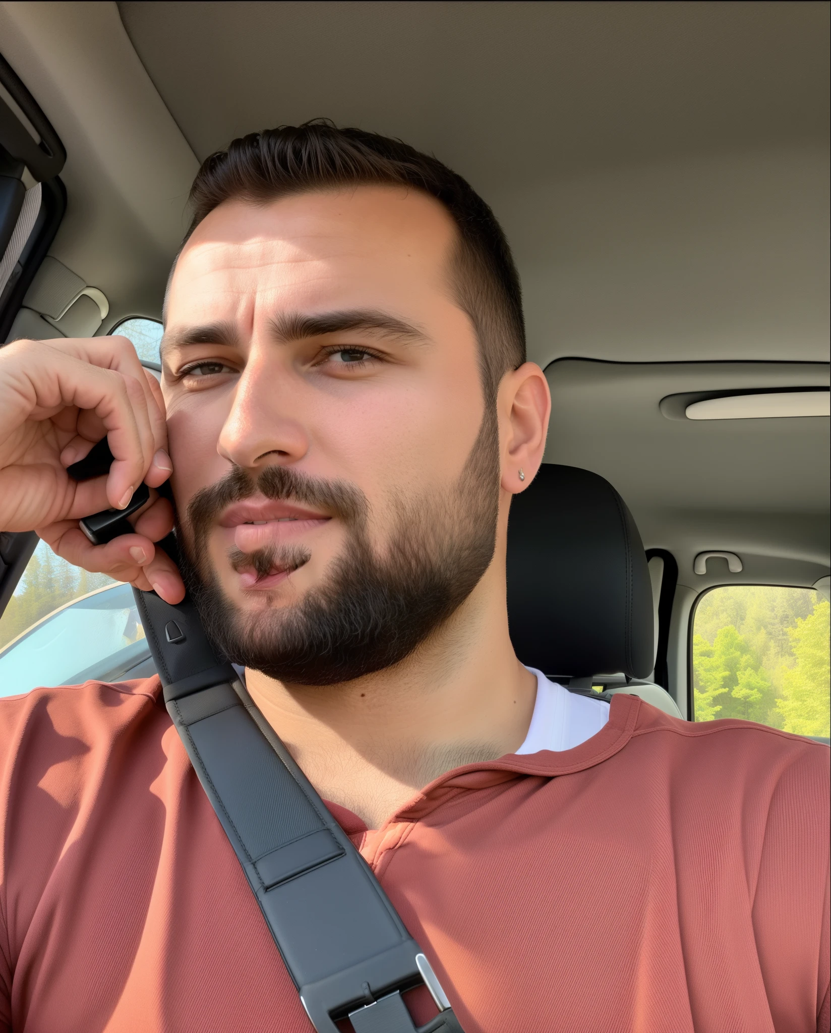 arafed man in a car with a seat belt on, christian dimitrov, aykut aydogdu, george doutsiopoulos, headshot profile picture, he got a big french musctache, edin durmisevic, man in his 30s, cristi balanescu, 3 2 years old, 3 2 - year - old man
