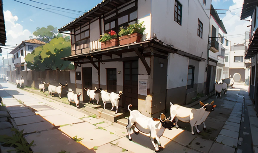 Una hacienda con vacas en el Carmen Guatemala