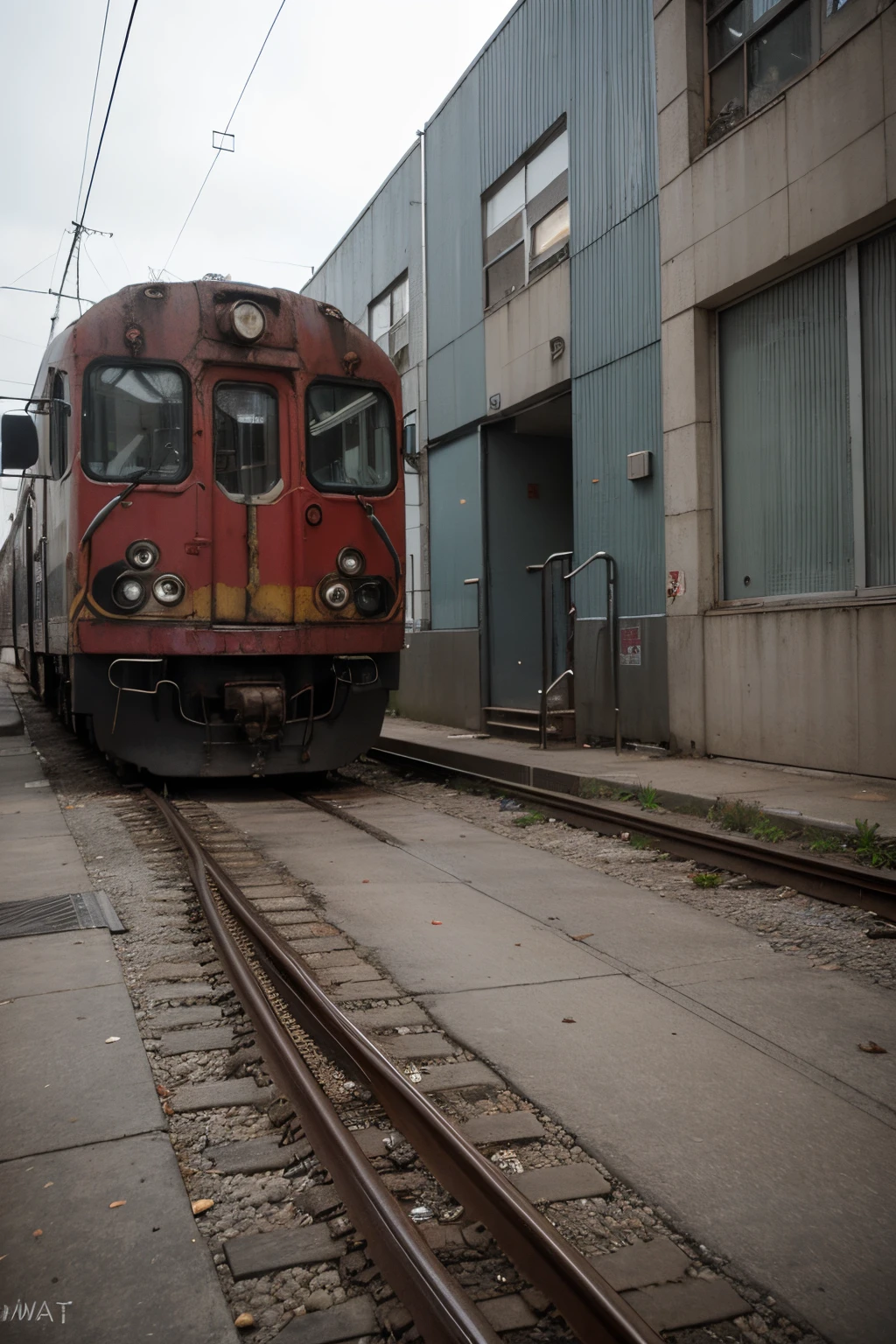 train, gare deserte, sombre, abandonned, usine, ubex, humidity, grande image, new york, graff, tag