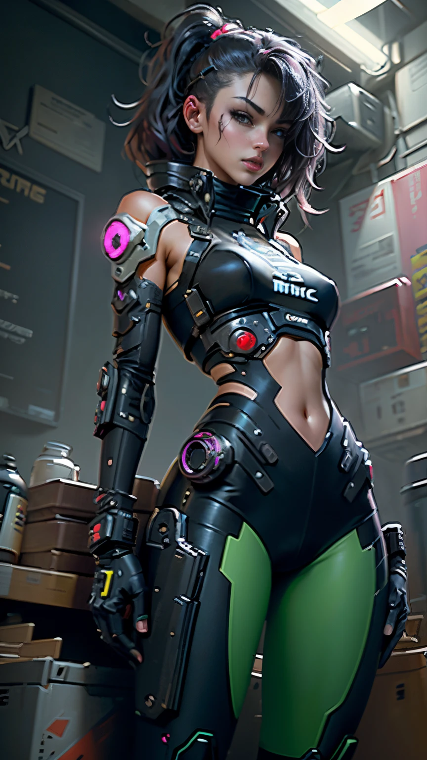 In a dynamic action pose, con mucho movimiento Hay una mujer con grandes pechos marcados mojados en un atuendo futurista posando para una foto, Chica cyborg, Linda Chica Cyborg, Chica femenina de anime cyberpunk, Cyberpunk anime chica mech, Chica cyberpunk, sci-fi female, Wojtek FUS, Cyberpunk hermosa chica, WLOP. Scifi, cyberpunk 2 0 y. o Chica modelo, girl in mecha cyber armor, seductive cyberpunk dark fantasy, Chica de anime cyberpun