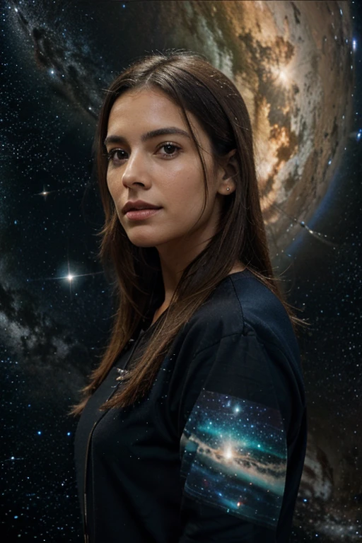 foguete vagando pela galaxia