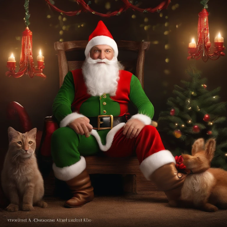 Elfred is a small typical elf with green eyes, and a constant smile under a neatly trimmed white beard. While running Santa’s workshop, he is secretly the mastermind behind a massive global cocaine cartel. ,original,Elfred is a small typical elf with green eyes, and a constant smile under a neatly trimmed white beard. While running Santa’s workshop, he is secretly the mastermind behind a massive global cocaine cartel. , male,face,photo