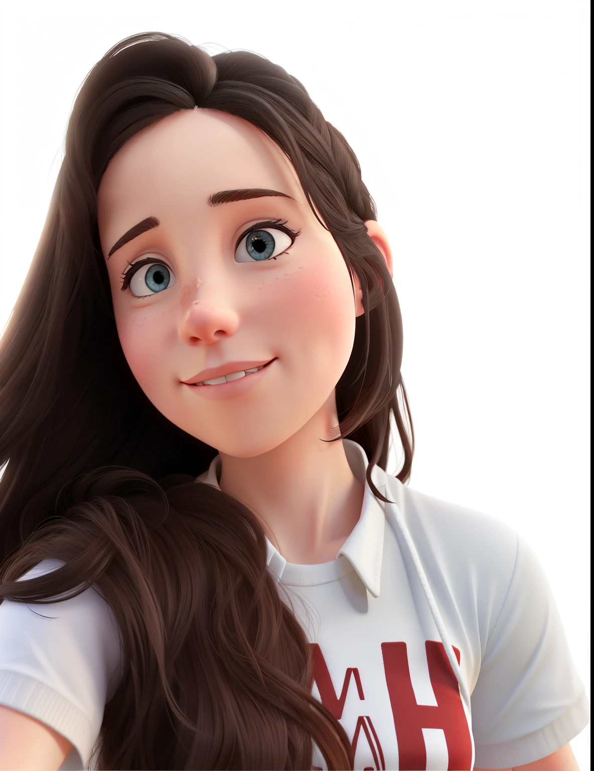 white woman,